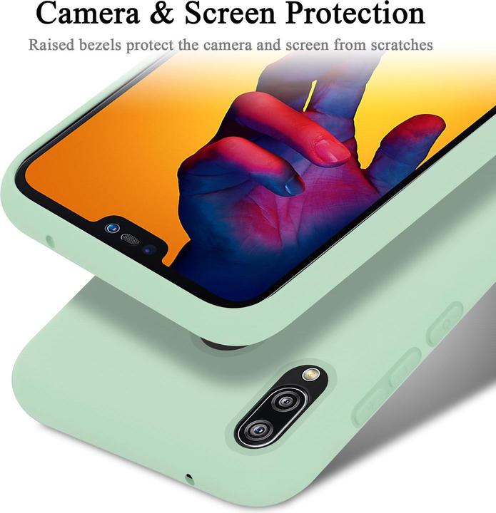 Produktbild Cadorabo TPU Liquid Silicone Case Cover (Huawei Nova 3E, Huawei P20 Lite)