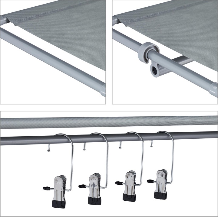 Actual product image Relaxdays Baylee (99 x 30 x 187 cm)