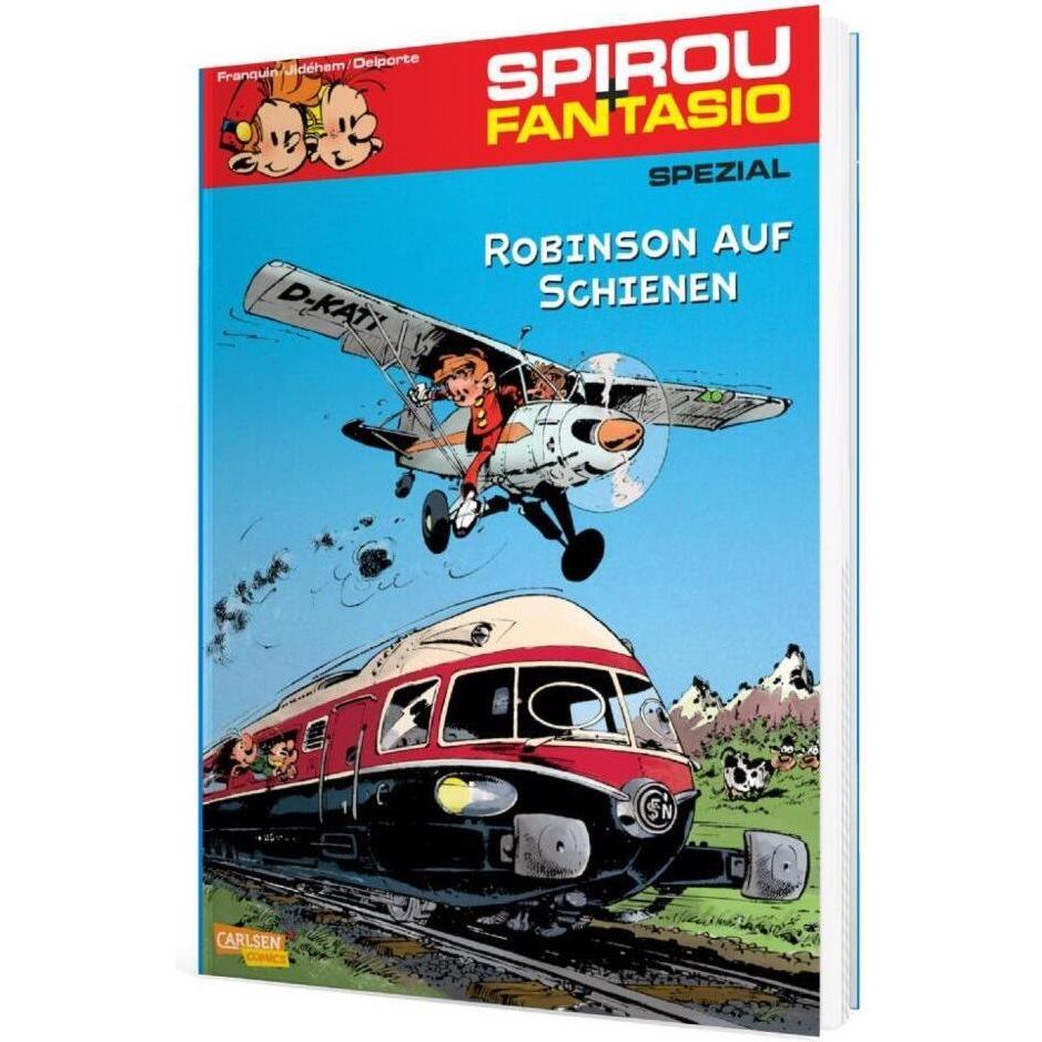 Robinson auf Schienen, Belletristik von André Franquin