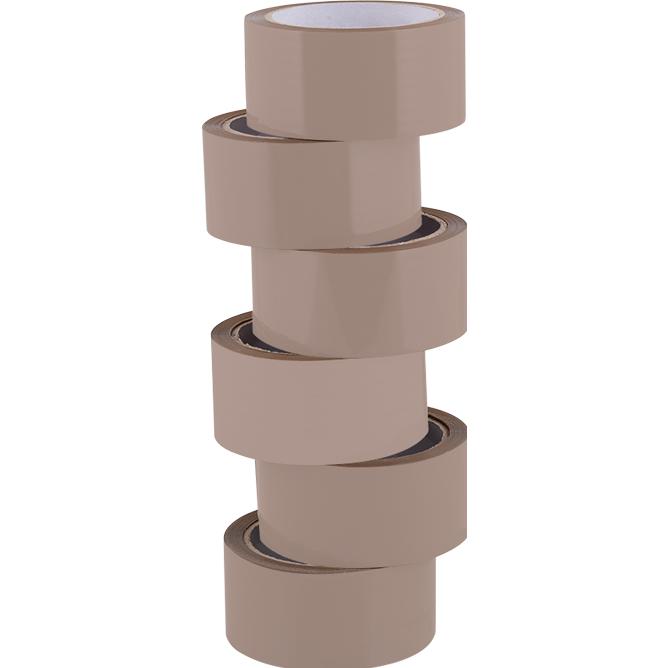 Thumbnail - LogiLink, Klebeband, Klebeband, geräuscharm, 48 mm x 66 m, braun (48 mm)