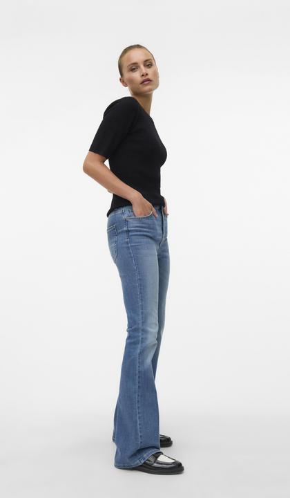 Actual product image Vero Moda VMGIGI Hohe Taille Ausgestellt Jeans Ausgestellt (34)