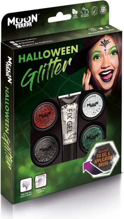 Produktbild Moon Creations Halloween Glitter Shaker-Set