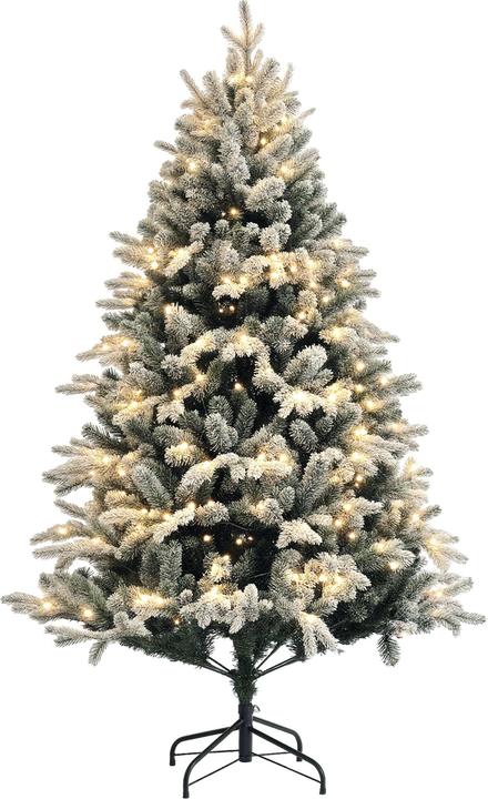 Homcom Weihnachtsbaum Kunststoff, Stahl Grün (180 cm)