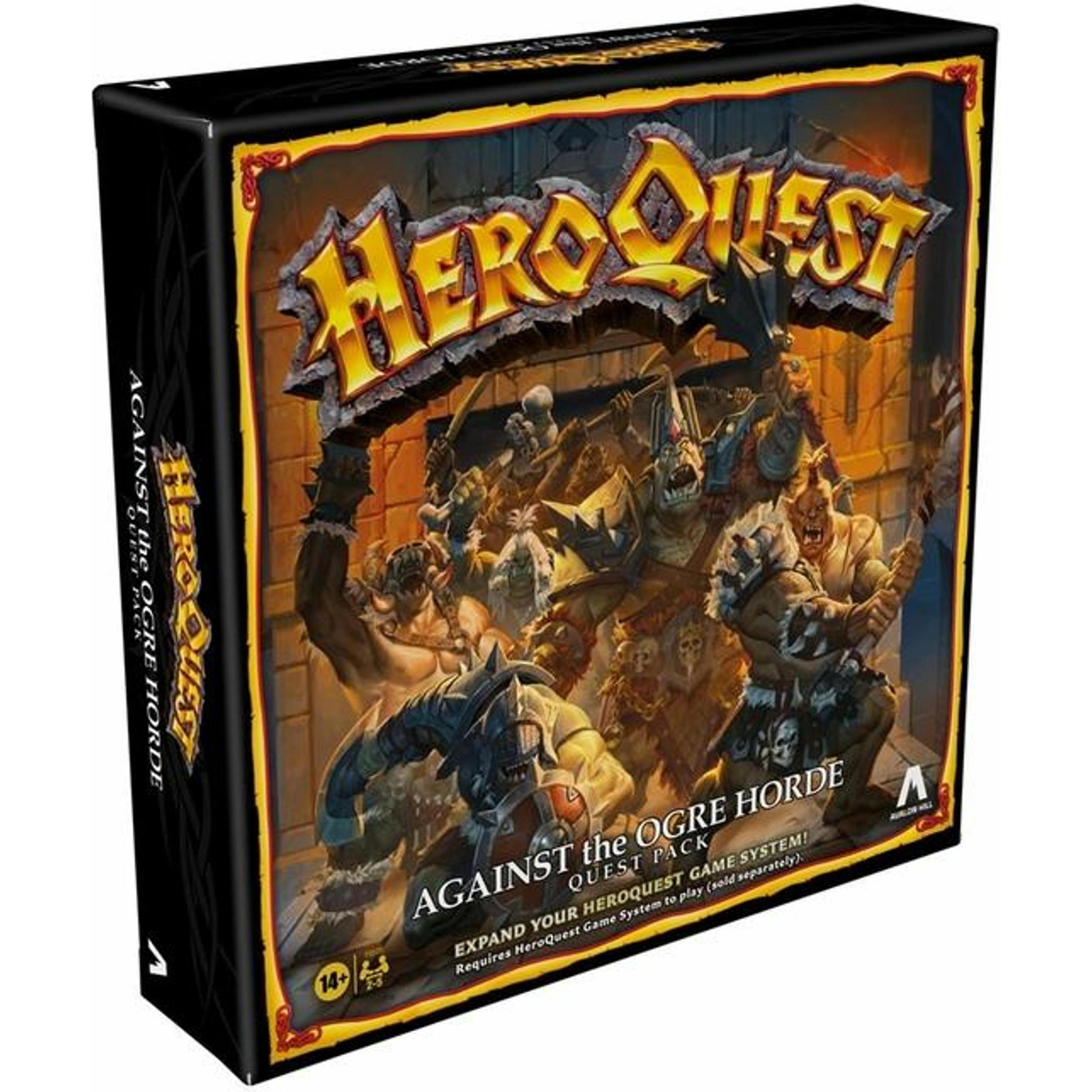 Hasbro Multicolore Espansione Del Gioco Da Tavolo Heroquest Contro L'orda *Versione Inglese* (Inglese, 2 - 5 Giocatori)