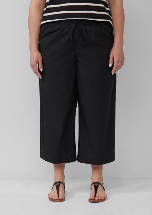Produktbild S.Oliver Hose Leichte Culotte aus Baumwollmix im Relaxed Fit (46)