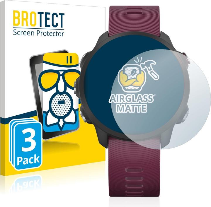 Produktbild BROTECT AirGlass Panzerglasfolie Matt (Forerunner 245)