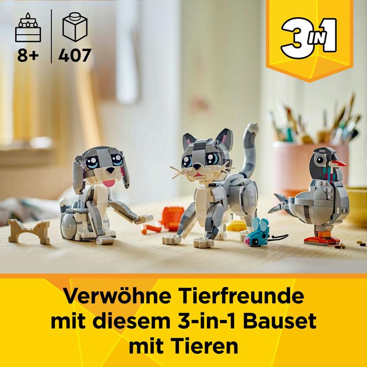 Produktbild LEGO Graue Katze (31163, LEGO Creator Expert)