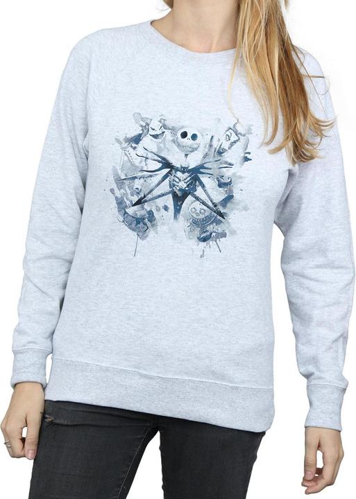 Produktbild Disney Nightmare Before Christmas Paint Spray Carers Sweatshirt (S)