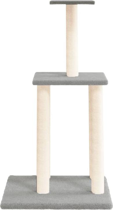 Actual product image vidaXL Kratzbaum (85.50 cm, Light grey)