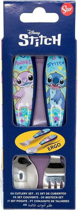 Actual product image Stor Stitch "Drawing" - Kinderbesteck Set - 2-teilig