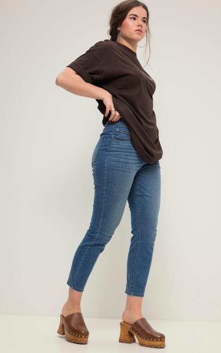 Immagine prodotto Studio Untold Skinny jeans con effetto sdrucito, cinque tasche e cintura elastica (54)