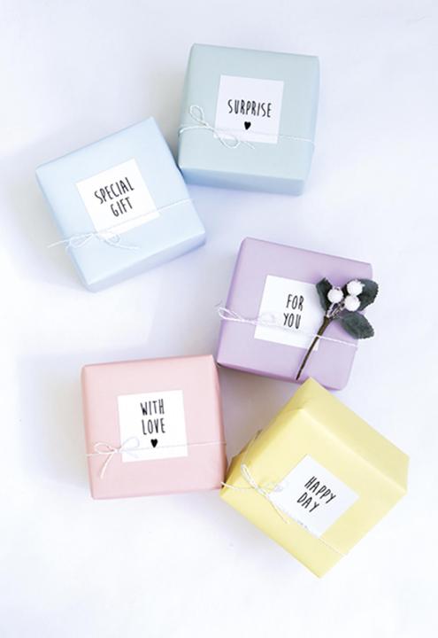 Produktbild Clairefontaine Tiny Rolls Pastell (Geschenkpapier, 1 x)