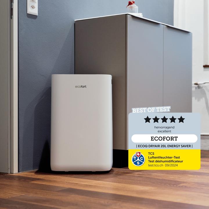 Actual product image ecofort ecoQ DryAir 20L Energy Saver (50 m², 20 l/24h)