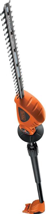 Produktbild Black & Decker 18 V Akku-Stabheckenschere, 43 cm Schwertlänge, 12 mm Schnittstärke ohne Akku und Ladegerät (Akkubetrieb)