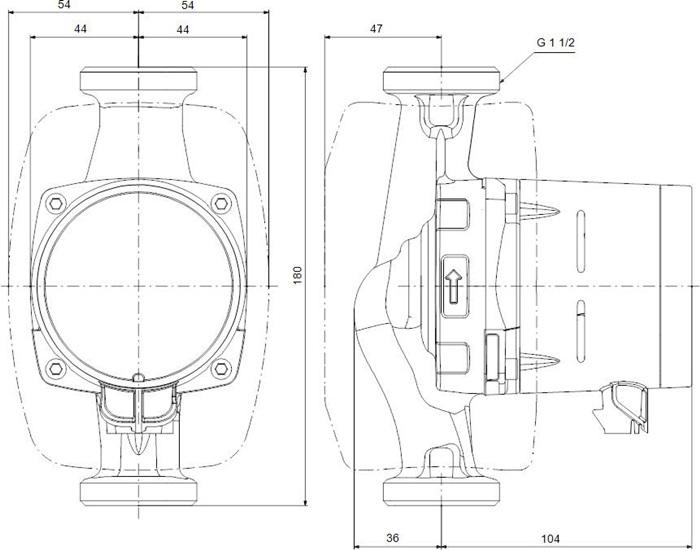 Produktbild Grundfos Alpha 2 (Durchlaufpumpe)
