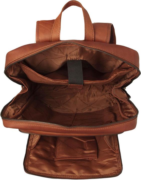 Productafbeelding The Chesterfield Brand Jasper rugzak leer 39 cm laptopvak (9 l)