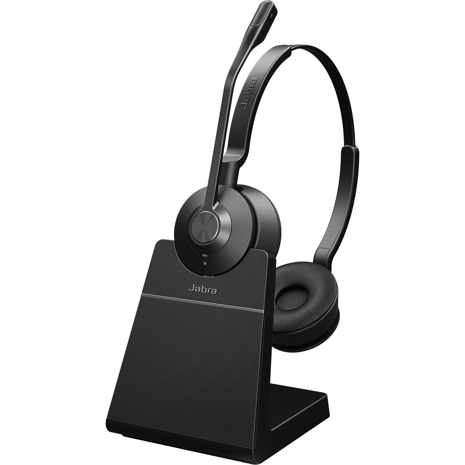Jabra Engage 55 Se Uc Stereo (Kabellos, USB-A), Office Headset, Schwarz