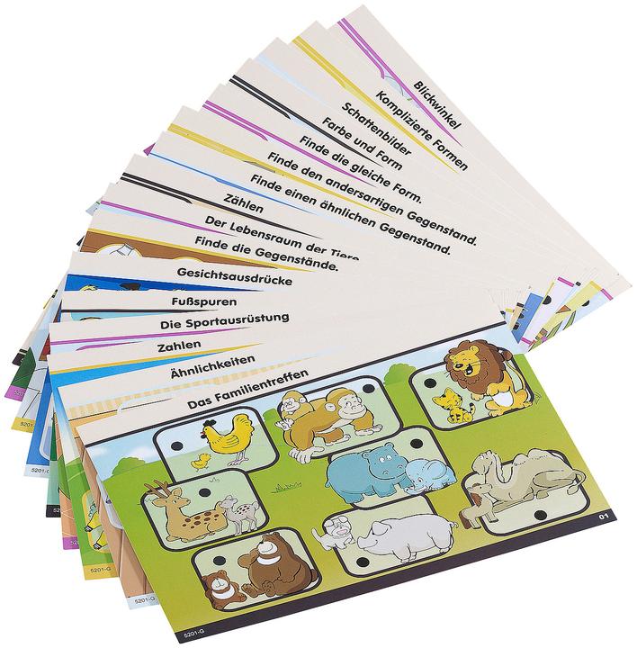 Actual product image Playtastic Flashcard set for NX-1189 "JuniorI" (German)