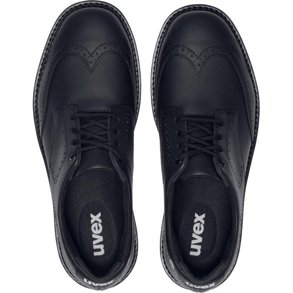 Thumbnail - Uvex Safety, Sicherheitsschuhe, 8448143 Sicherheitshalbschuh S3 Schuhgrösse (EU): 43 Schwarz 1 Paar (S3, 43)