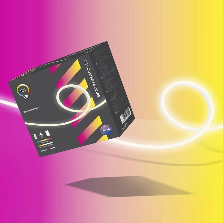 Productafbeelding Müller Licht Outdoor LED-Strip wit + kleur 36W 1200 lm 1800- 6500 K + RGB warmwit daglicht (Warm wit, 500 cm, Buiten)