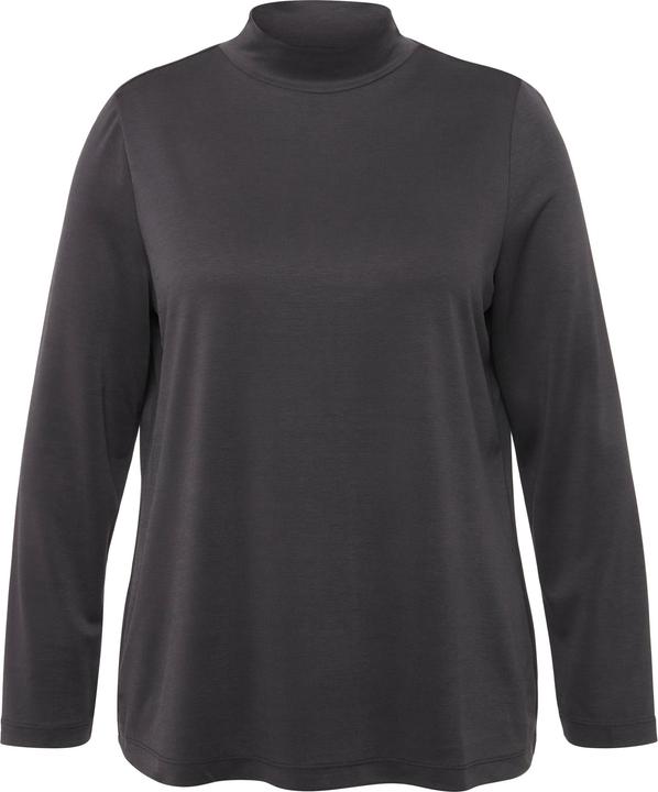 Immagine prodotto Ulla Popken Maglia classica in misto modal con collo alto e maniche lunghe (54)