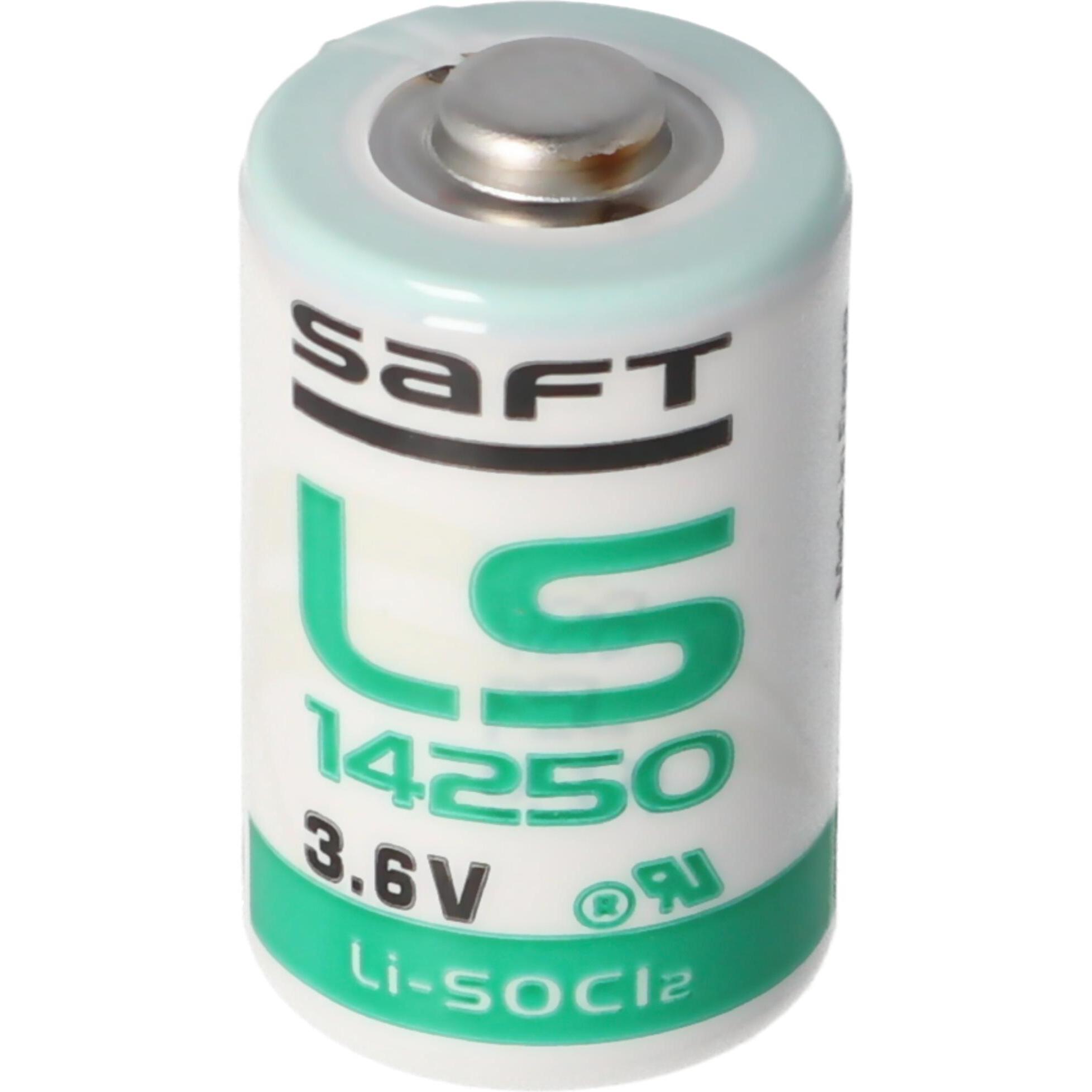 Saft Batterie Abus Batterie FUMK50020, FUFT50040, FU8325 (1 Stk., 1/2 AA, 1100 mAh), Batterien + Akkus