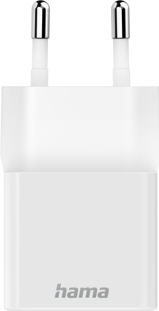 Actual product image Hama Mini Charger, Power Delivery (PD)/Qualcomm®, 25 Watt, White (25 W)