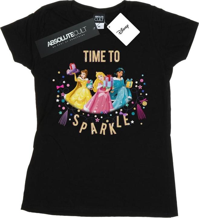 Immagine prodotto Disney Princess Time To Sparkle Maglietta Donna (L)