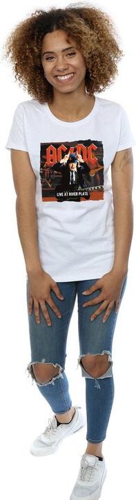 Image du produit AC/DC Femmes/Les femmes Live At River Plate T-Shirt en coton Columbia Records (M)