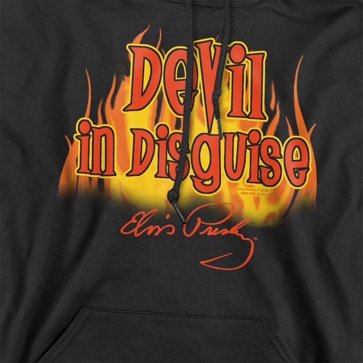 Produktbild Elvis Devil In Disguise Kapuzenpullover (XL)
