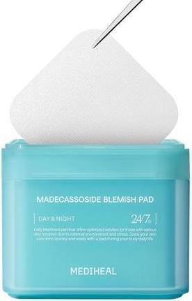 Actual product image Mediheal Cotton Facial Pads with Centella Asiatica Extract 100 Count (Facial cleansing wipes)