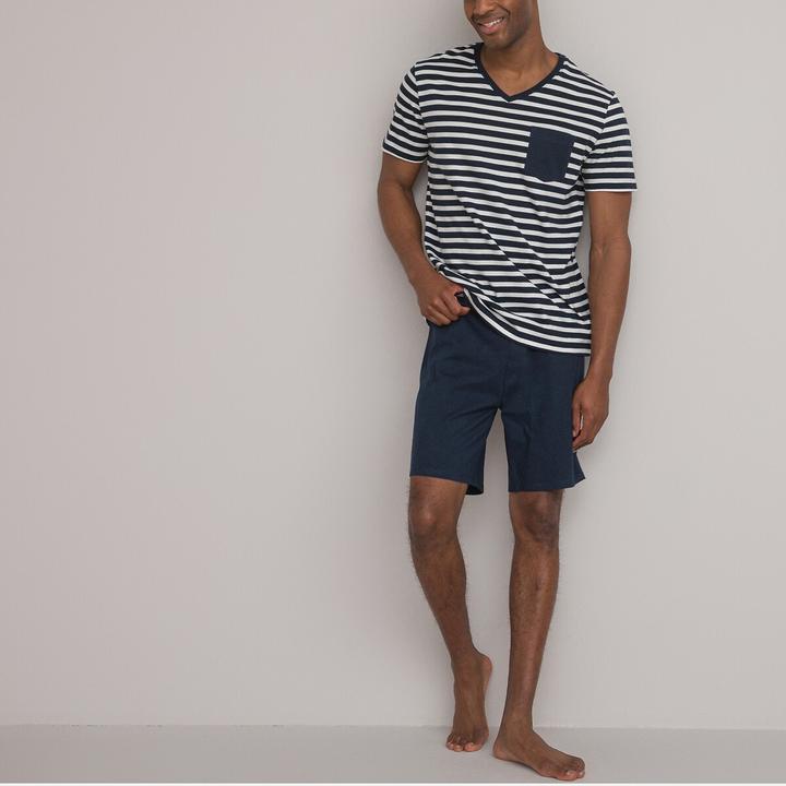 Produktbild La Redoute Collections Kurzpyjama aus Baumwoll-Jersey (S)