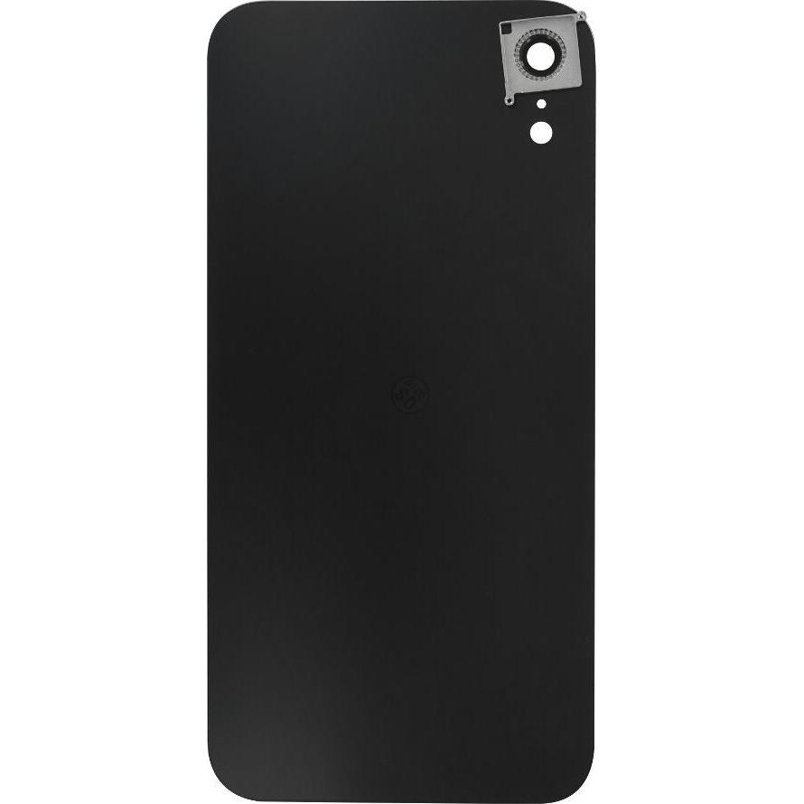 Thumbnail - OEM Replacement iPhone XR Back Cover schwarz, ohne Logo (iPhone XR), Mobilgerät Ersatzteile, Schwarz