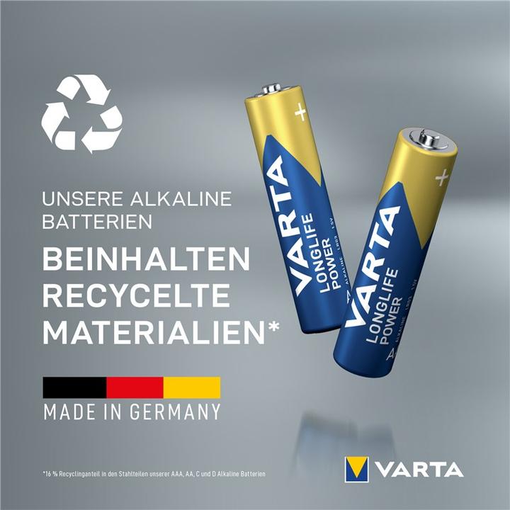 Actual product image Varta LONGLIFE Power (24 pcs., AAA, 1270 mAh)