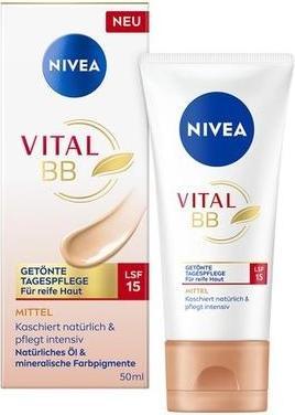 NIVEA Vital BB Tinted Day Cream SPF 15 Sun Protection 50ml