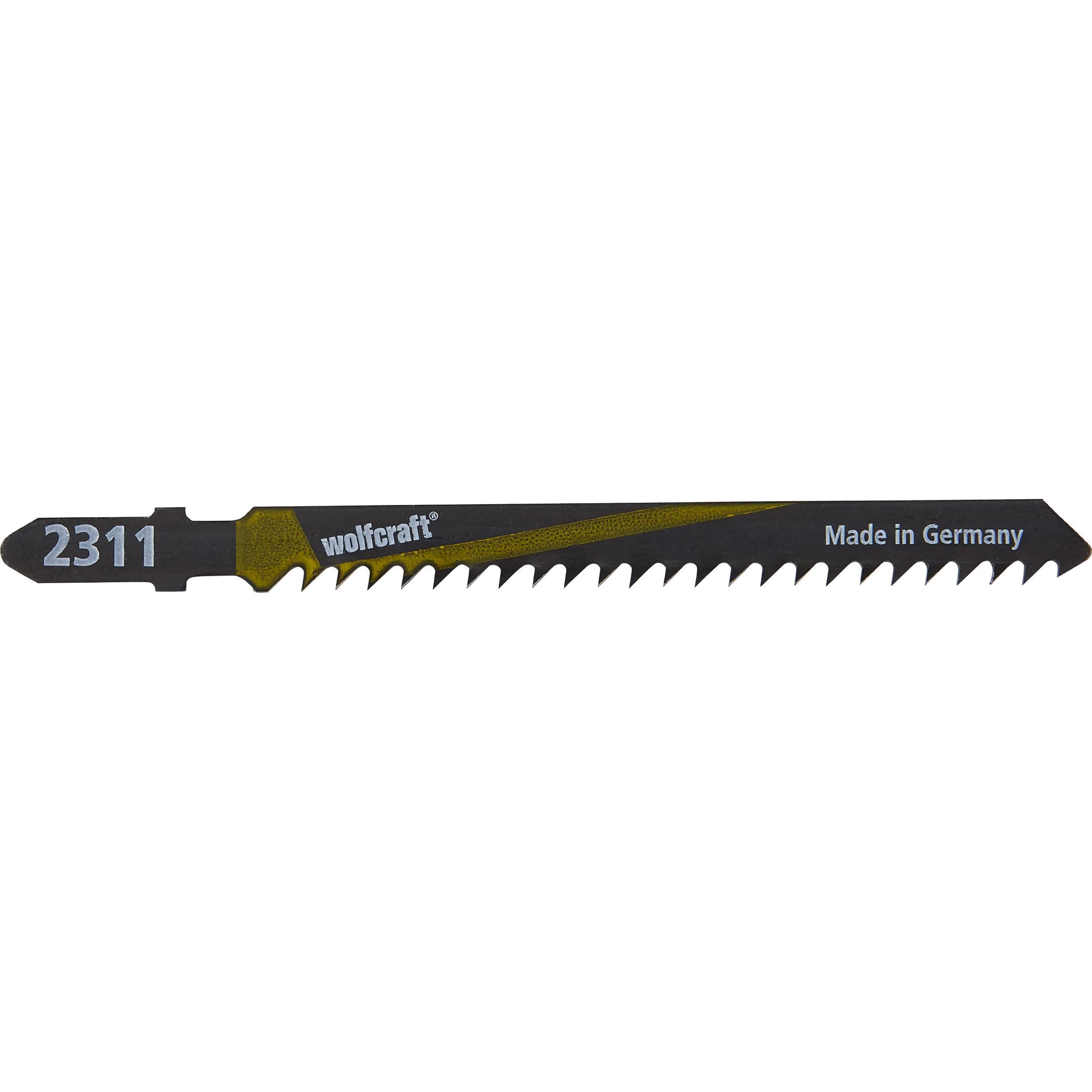 wolfcraft, Sägeblatt, 2 Stichsägeblätter 2311000 Hol