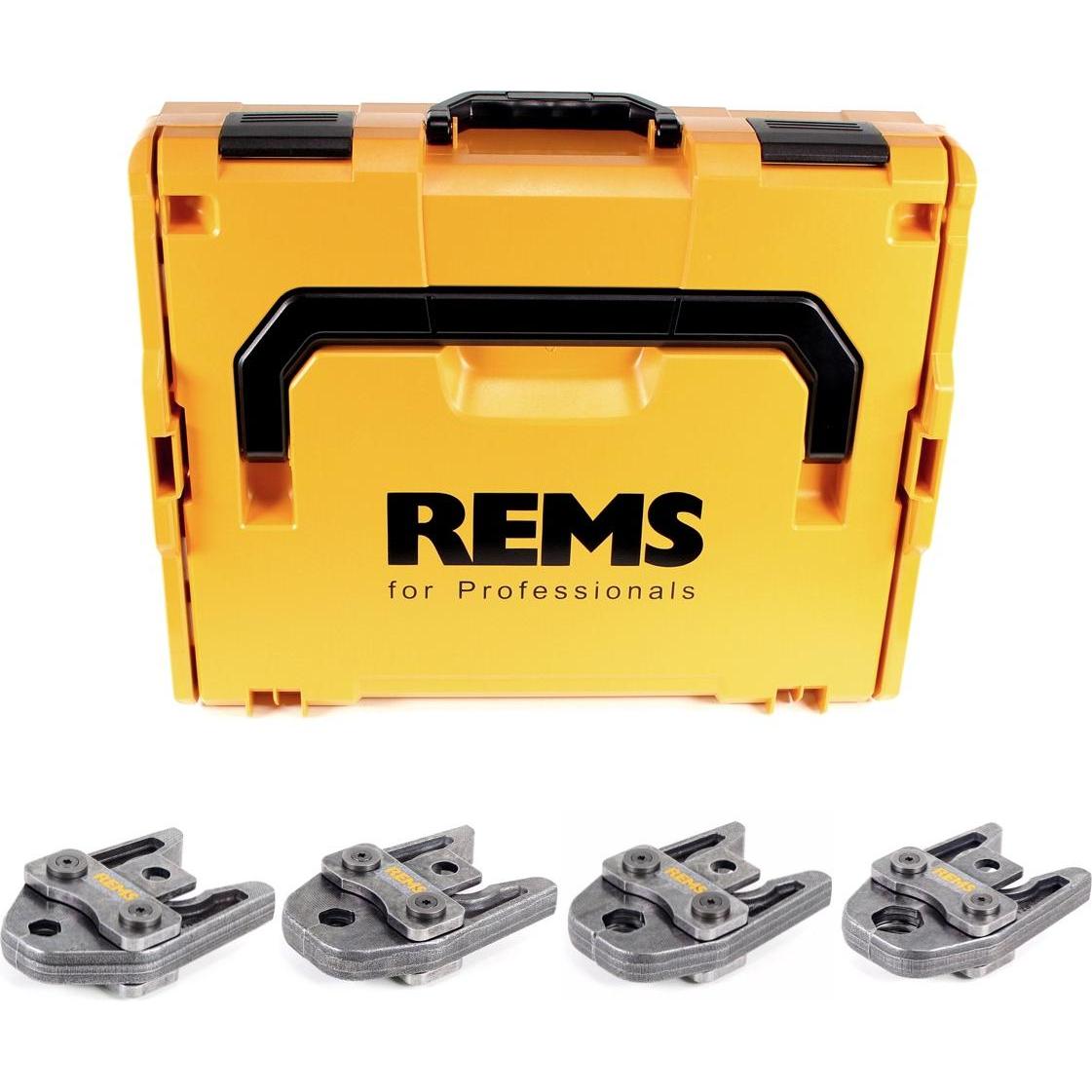 Thumbnail - Rems, Zange, Presszangen Set V15-18-22-28 im Systemkoffer L-Boxx ( 571166 R ) (440 mm)