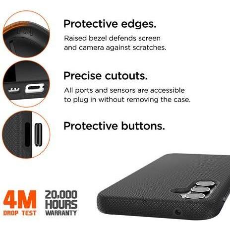 Thumbnail - Eiger North Case (Samsung Galaxy A55), Smartphone Hülle, Schwarz