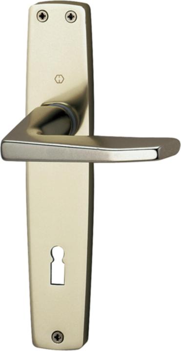 Image du produit Hoppe Poignée de porte ZÜRICH part.trou (Garniture de plaque de porte)