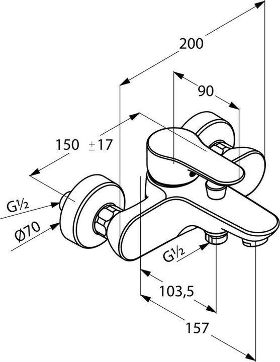Produktbild Kludi Objekta 326530575