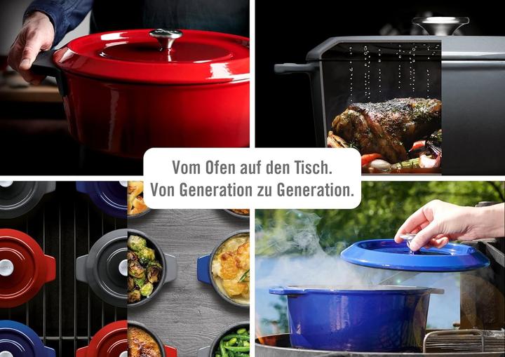 Image du produit Woll Grillpfanne Iron mit Steakpresse Chili (Poêle à grillades, Fonte)