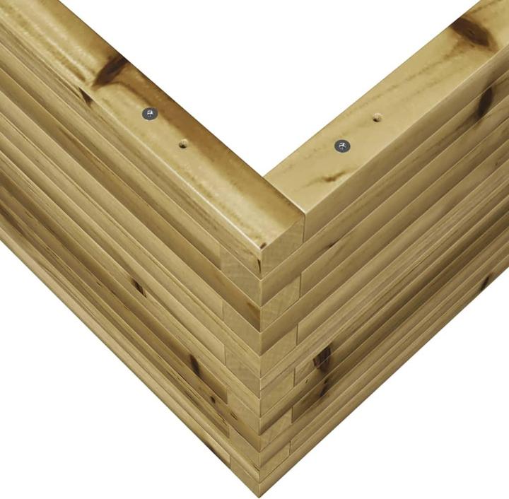 Actual product image vidaXL Planter Impregnated