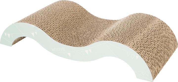 Actual product image Trixie Junior scraper wave (Brown, Lilac, Mint green)