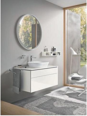 Actual product image Duravit Countertop basin D-NEO 600x400mm o ÜL without tap hole bench white (400 mm, 600 mm)