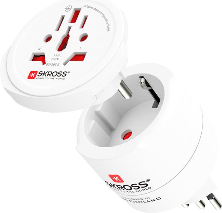 Produktbild Skross Combo World to Switzerland + Italy + Brasil