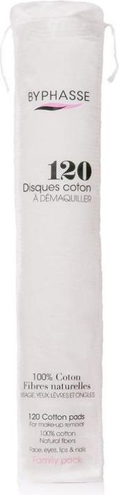 Actual product image Byphasse 120 Discos Algodon Desmaquillantes (Make-up remover)