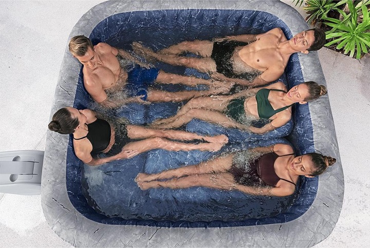 Image du produit Bestway Lay-Z-Spa Spa gonflable San Francisco Sm art HydroJet Pro Efficacité énergétique (7 pers.)