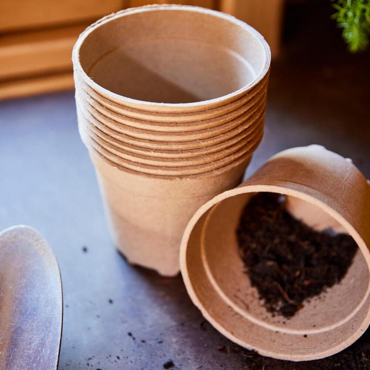 Image du produit Siena Garden Lot de 10 pots de culture ECO Ø 12 cm