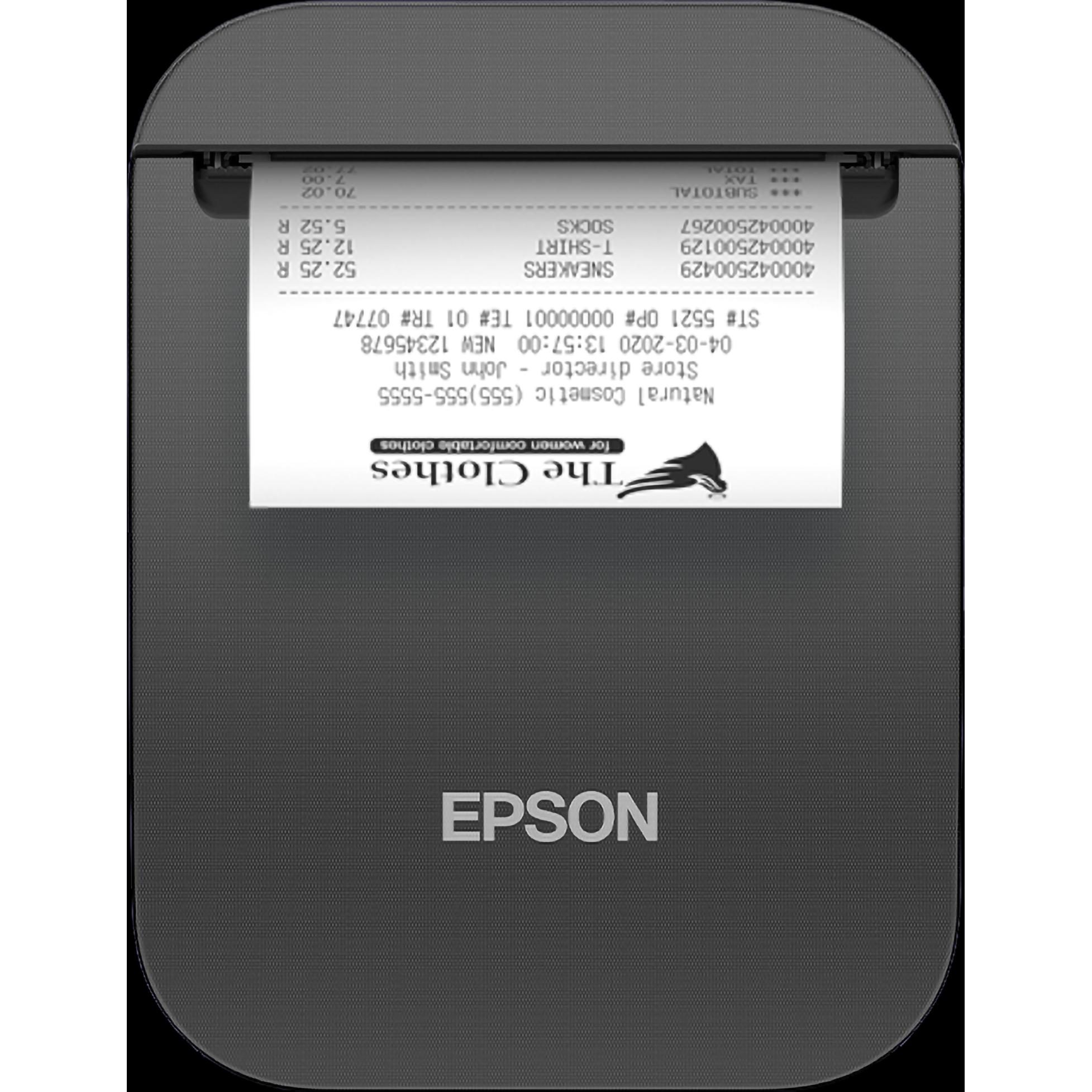 Epson TM-P80II, 8 Punkte/mm (203dpi), USB-C, BT (USB-C), Belegdrucker, Schwarz