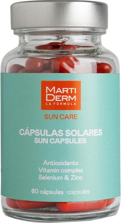 Actual product image Martiderm Sun Care 60 Capsules Sun Protect